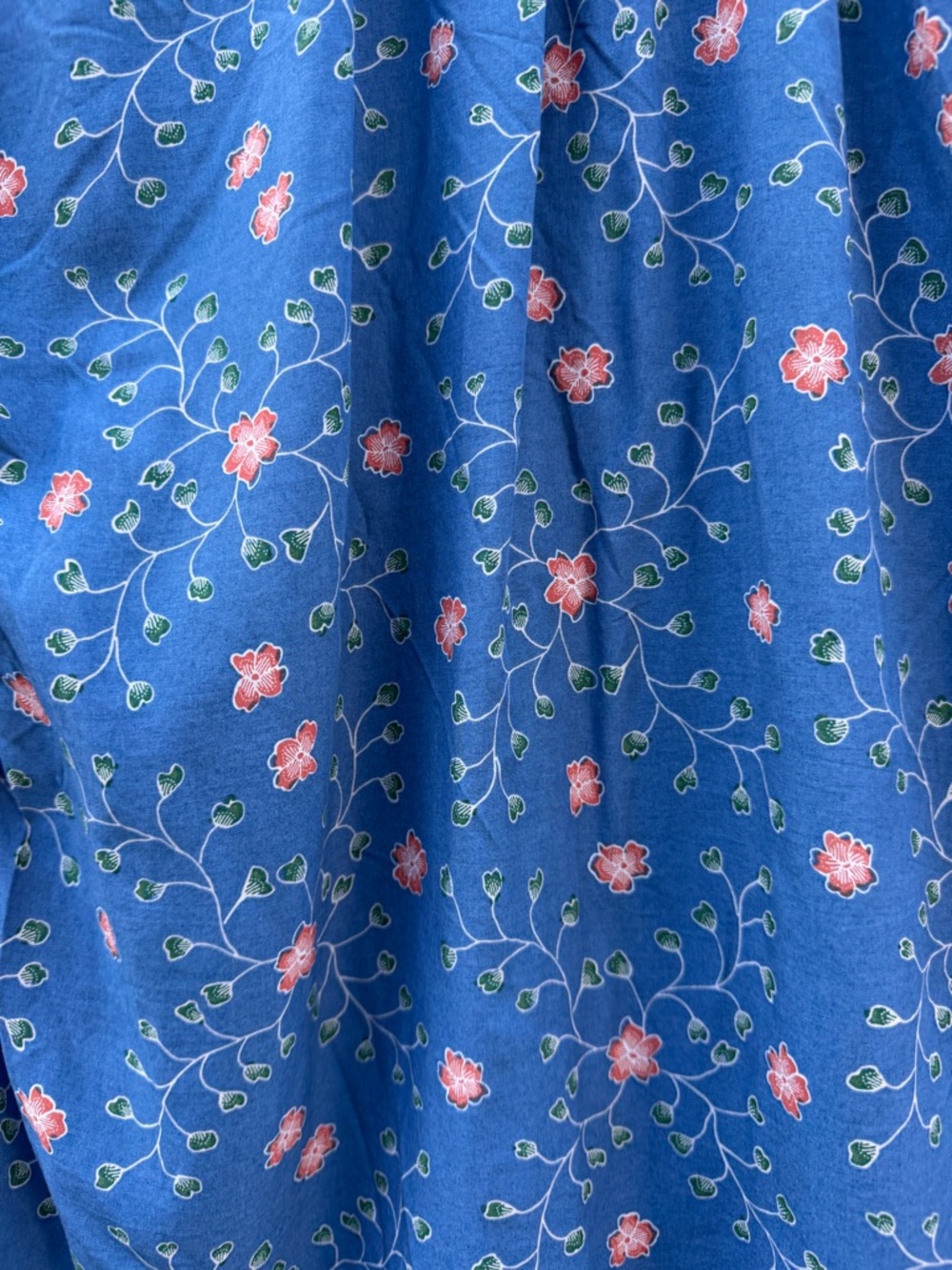 Natalie Martin Blue Floral Button-Front Women's Top Size: S - Picture 10 of 12